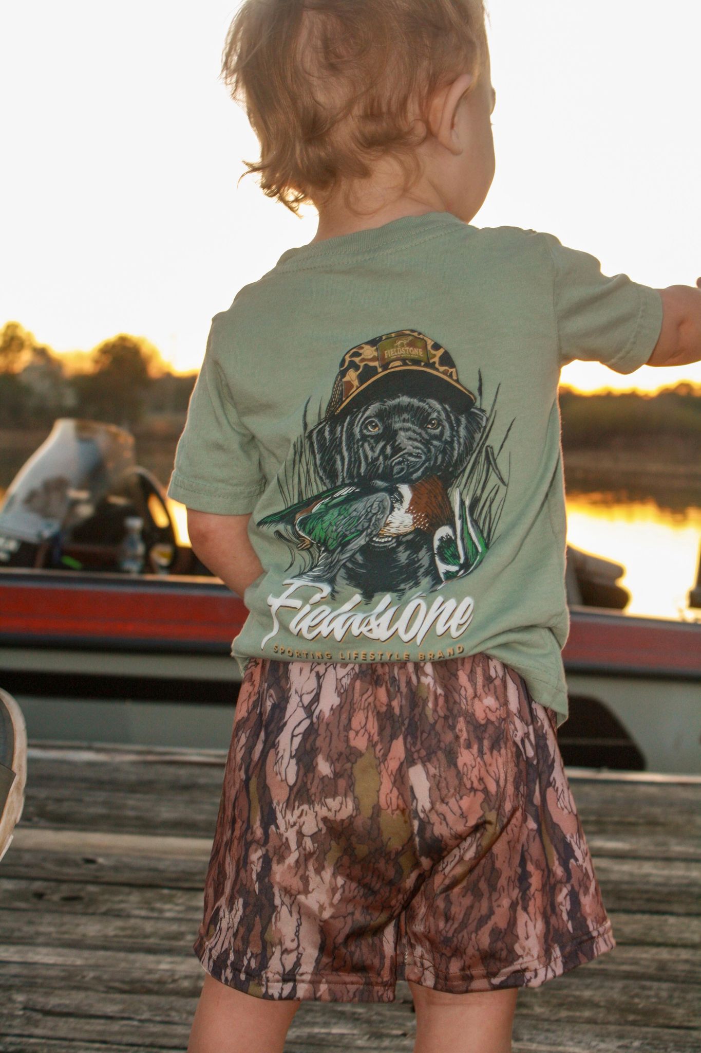 Wood Bark Swim Shorts