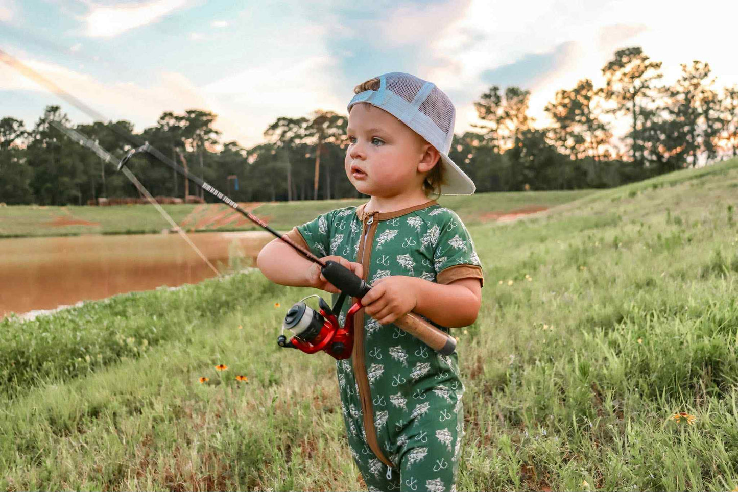 Bass Camo Bamboo Zippy