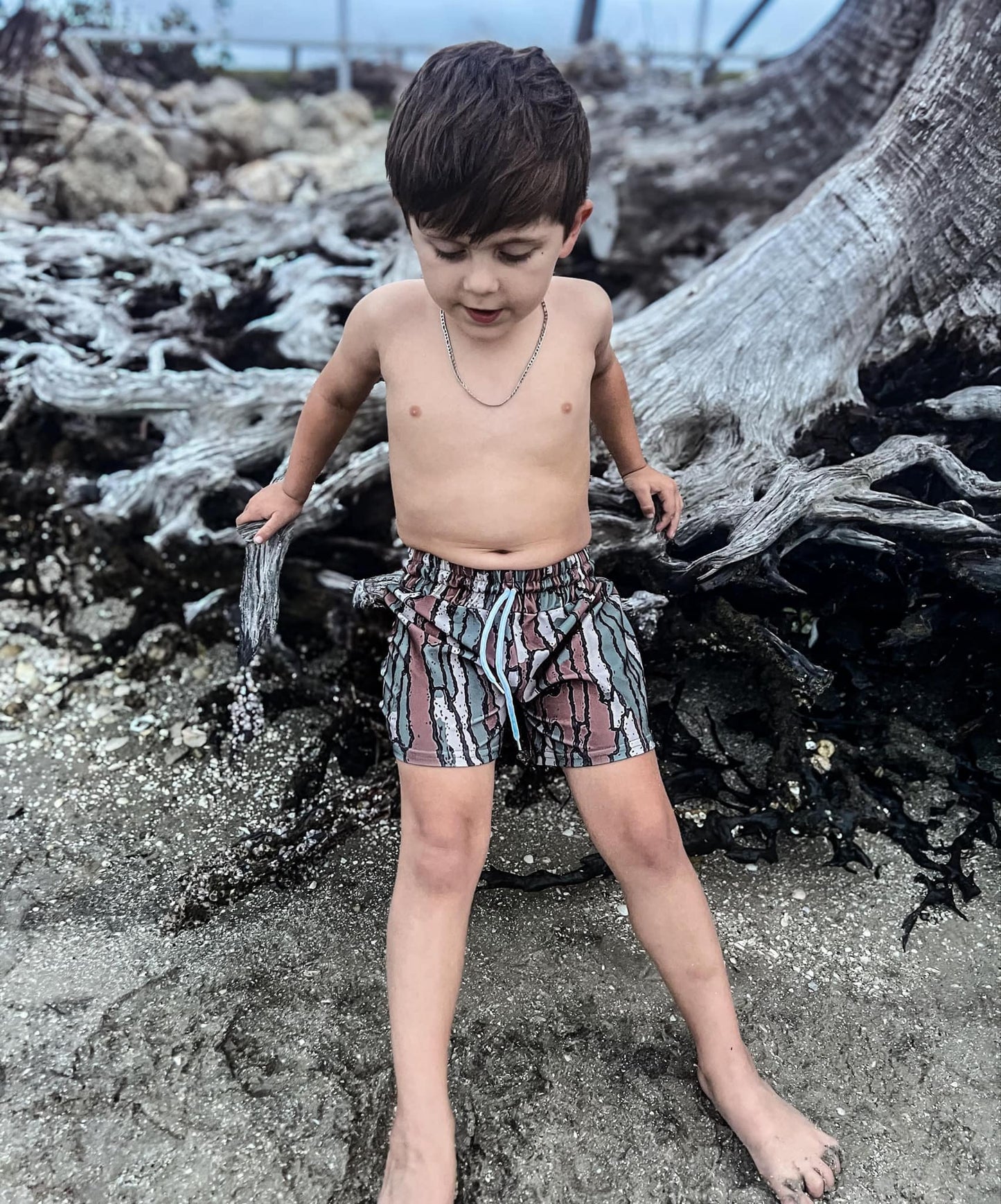 Backwoods Bark Swim Shorts