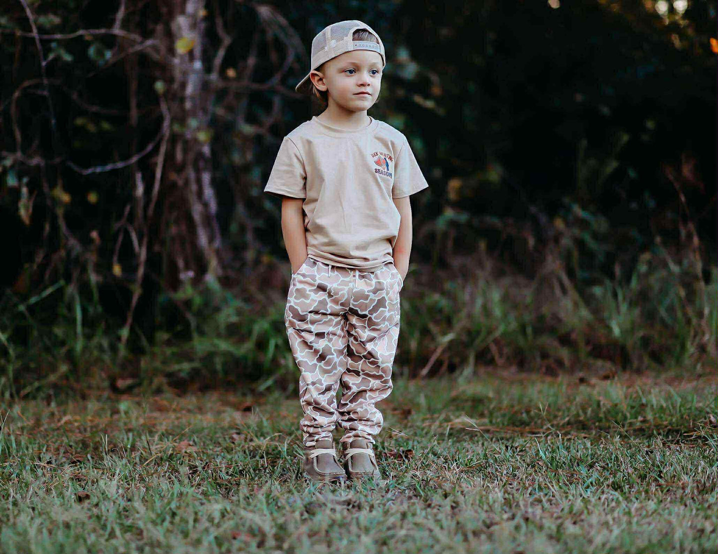 Cream Joggers