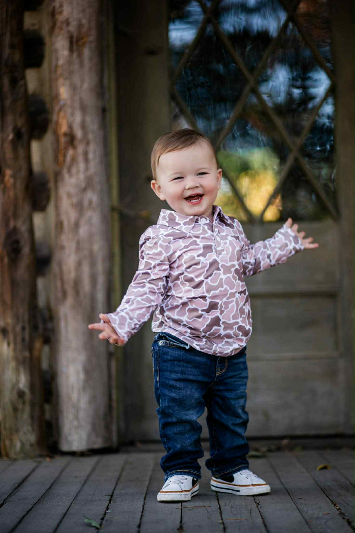 Natural Camo Polo