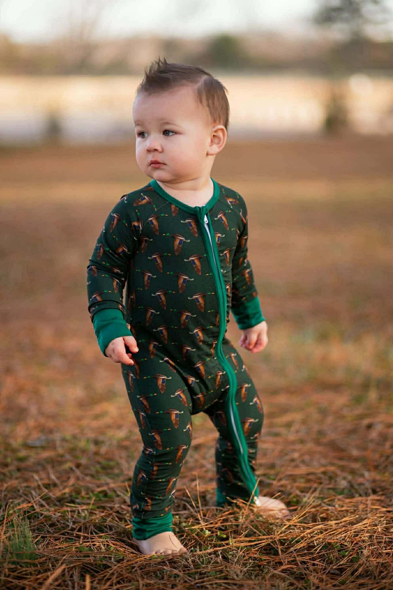 Flying South Green Bamboo ZIPPY