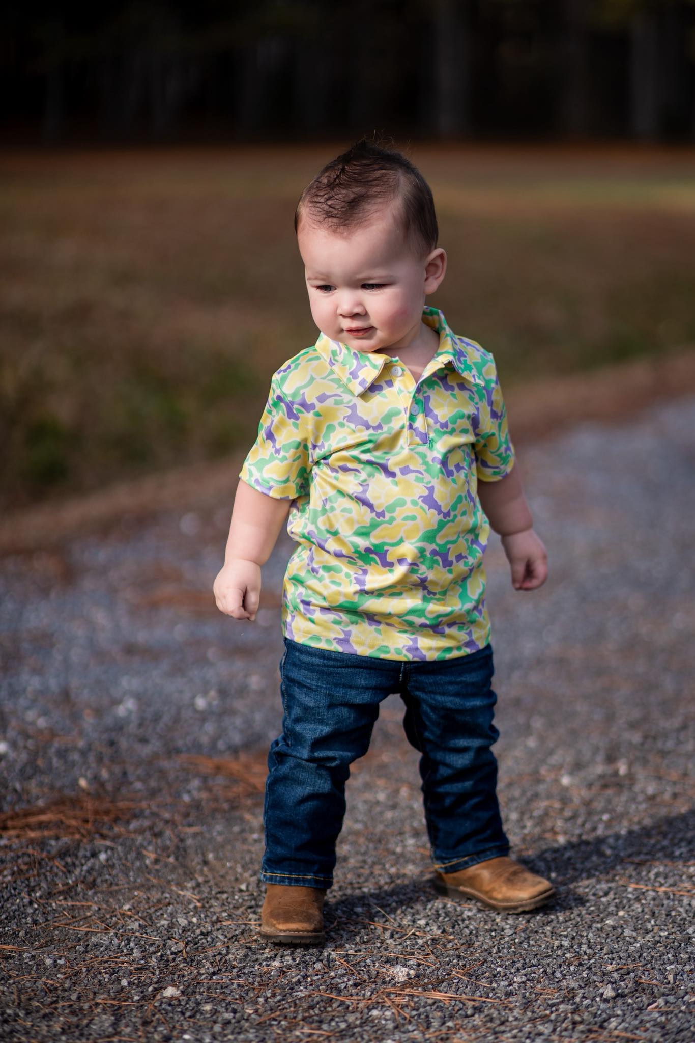 Mardi Gras Performance Polo