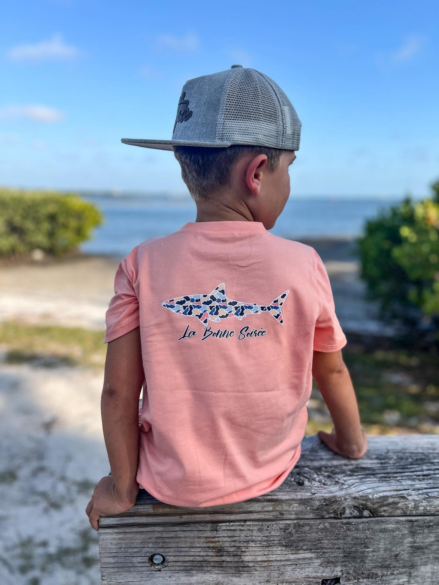 Camo Shark Tee