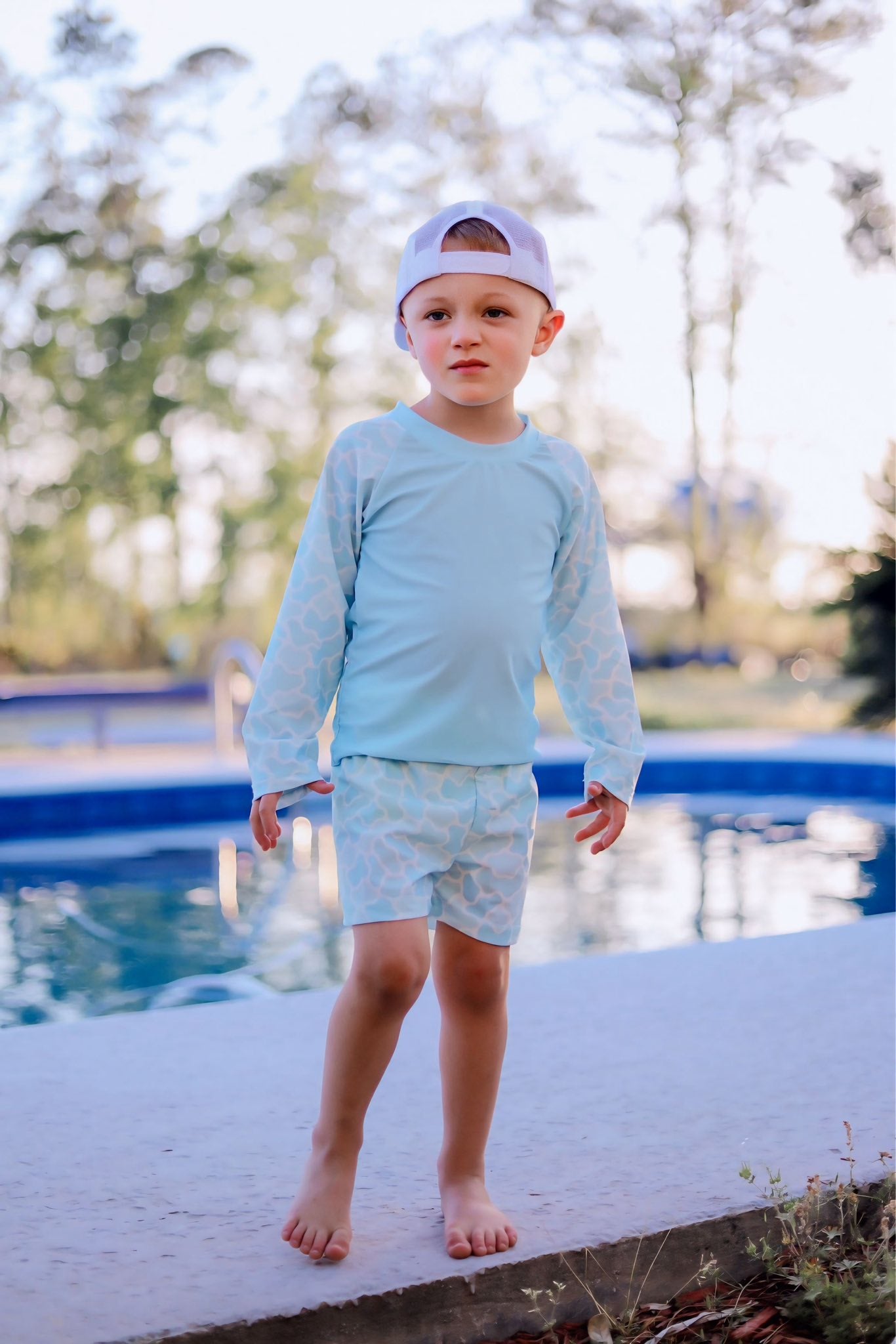 Sky Blue Swim Set