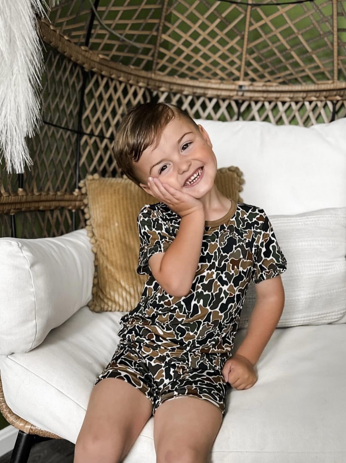 Dark Deer Camo Bamboo SET