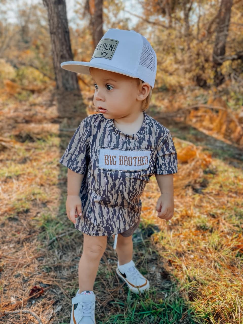 Big Brother Smock Shirt Bark Camo