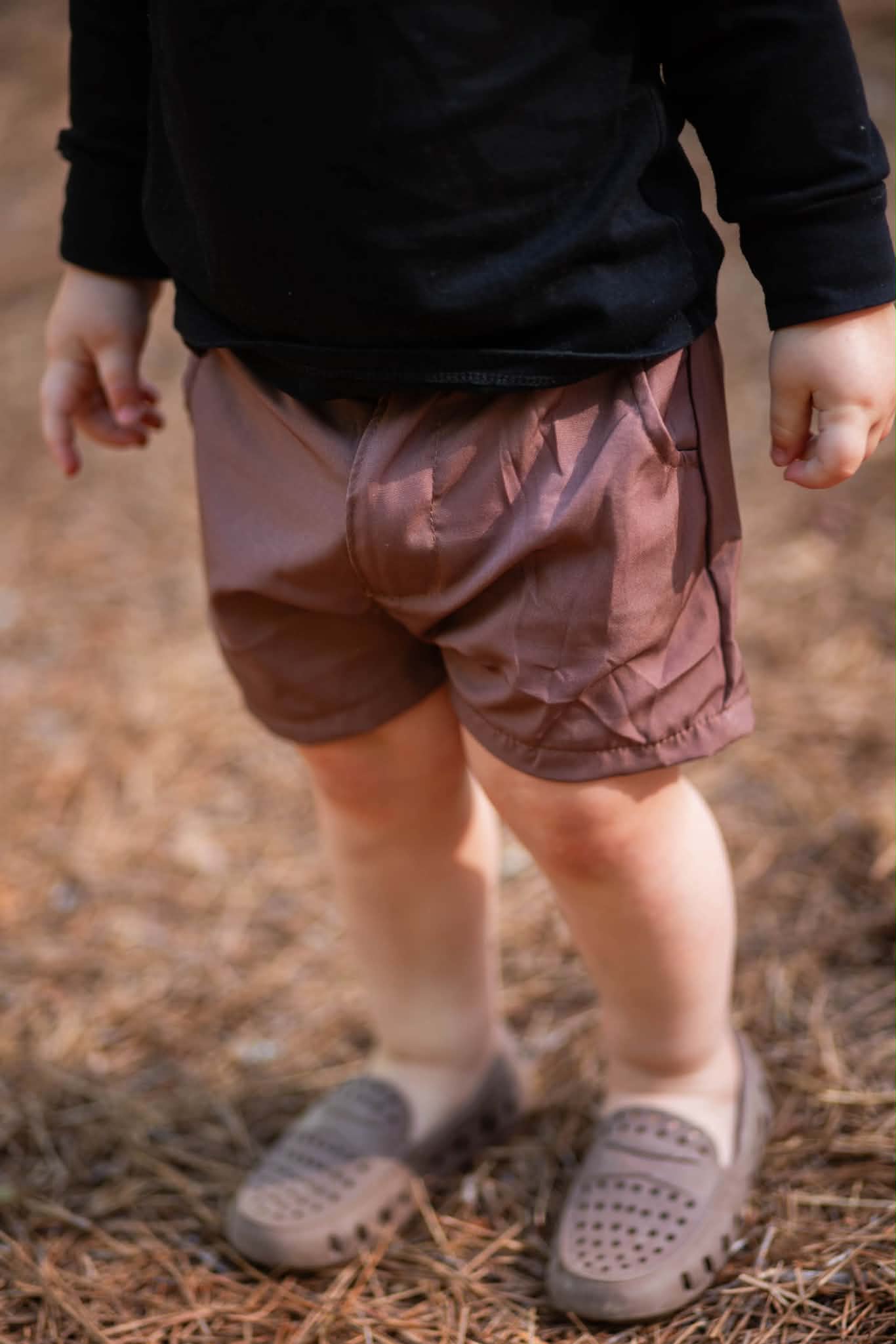 Brown Performance Shorts