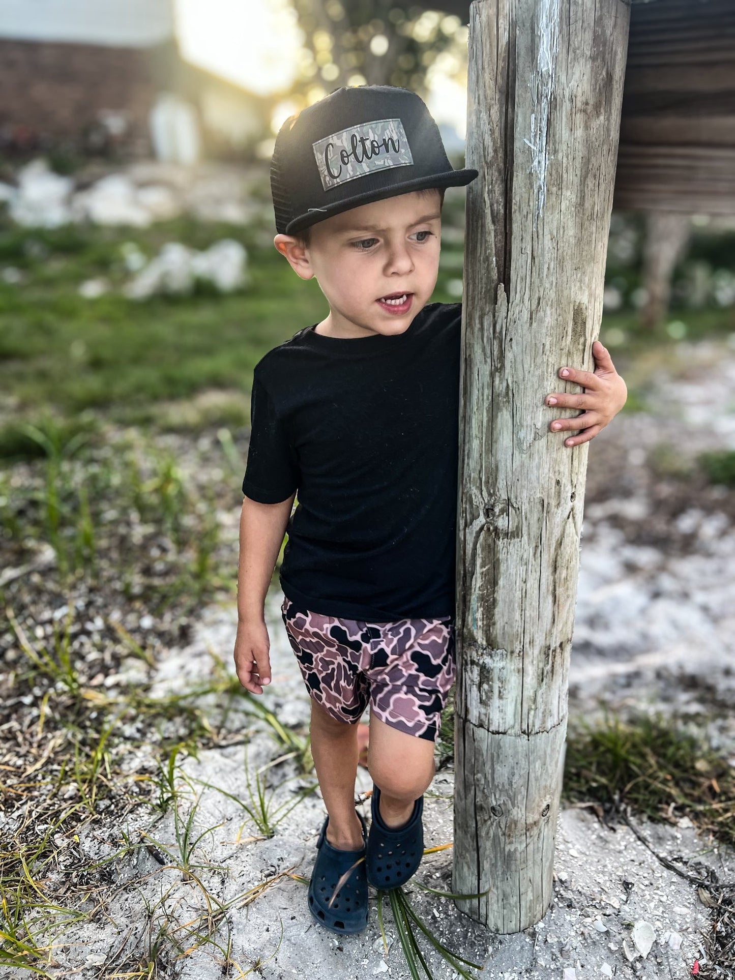 Coffee Camo Performance Shorts