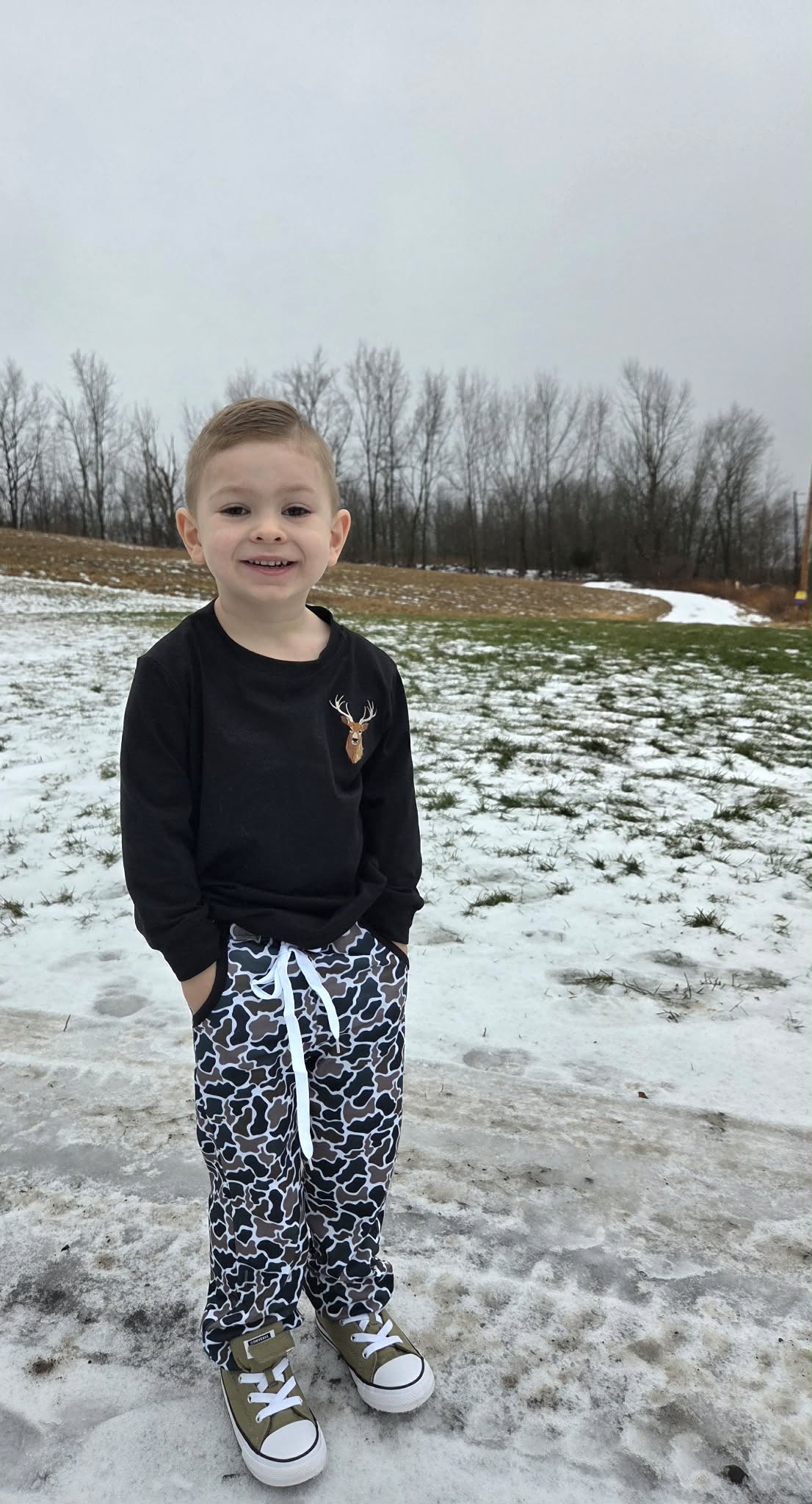 Deer Logo Jogger SET