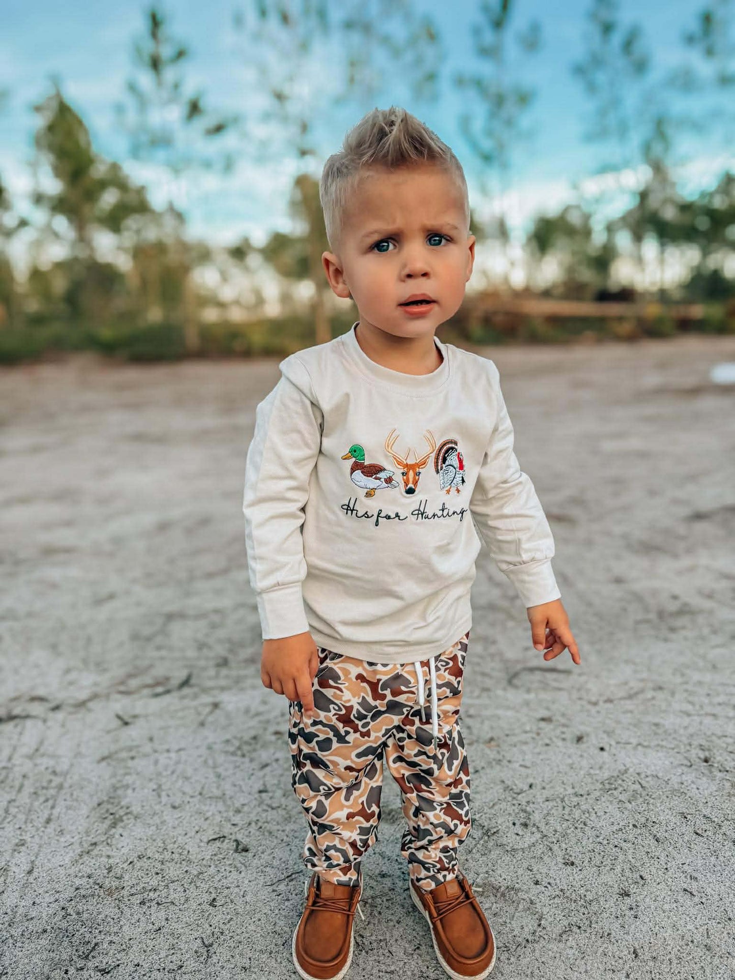 H is For Hunting Jogger Set