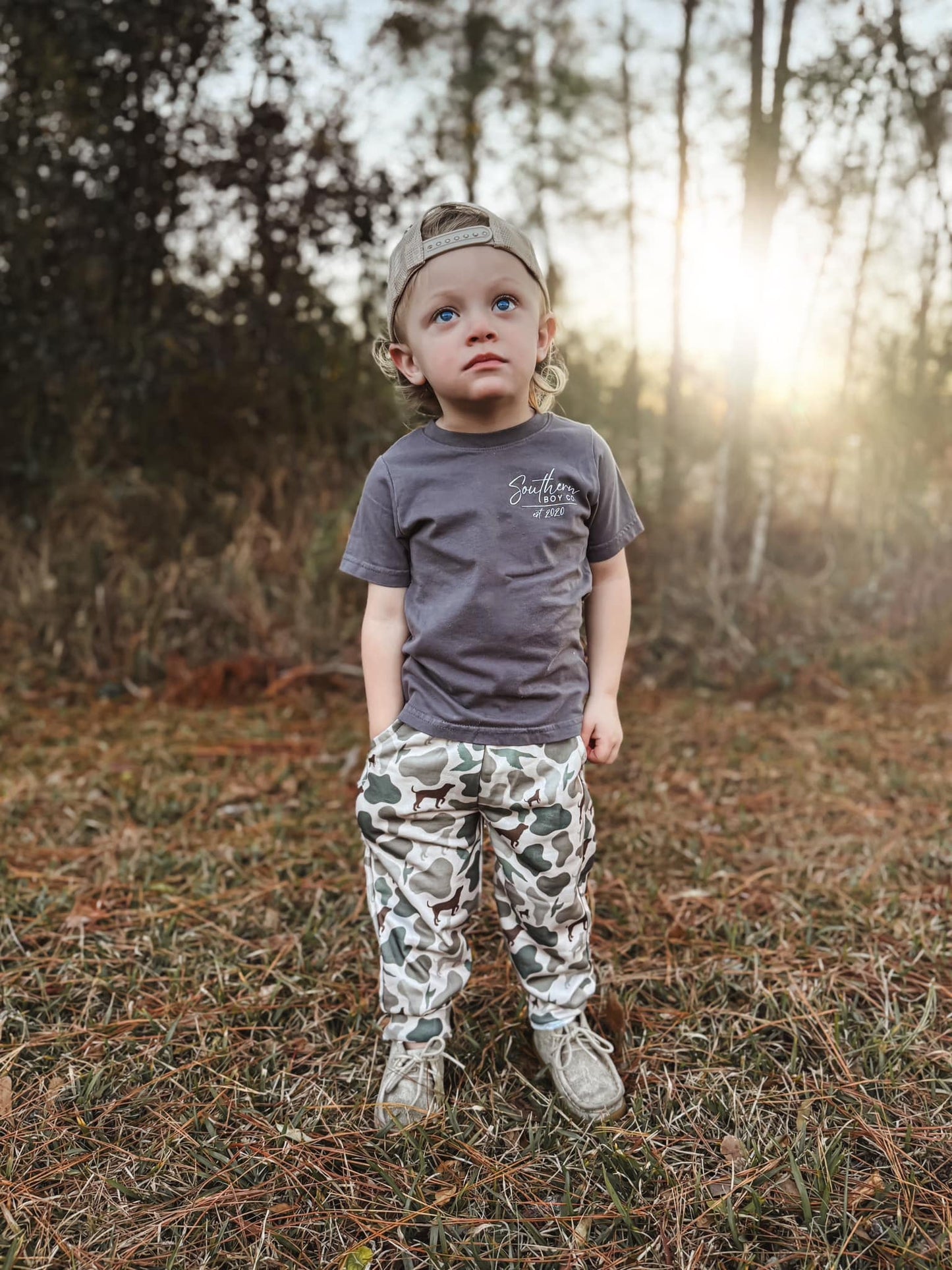 Jaxon's Dog Camo Joggers