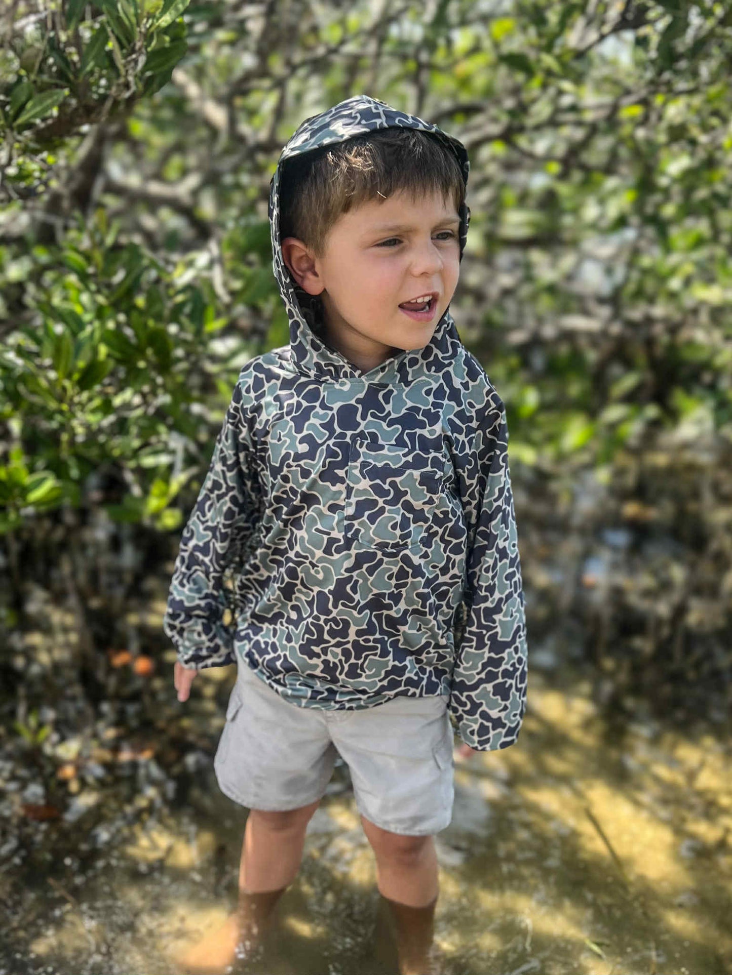 Moss Camo Fishing Shirt