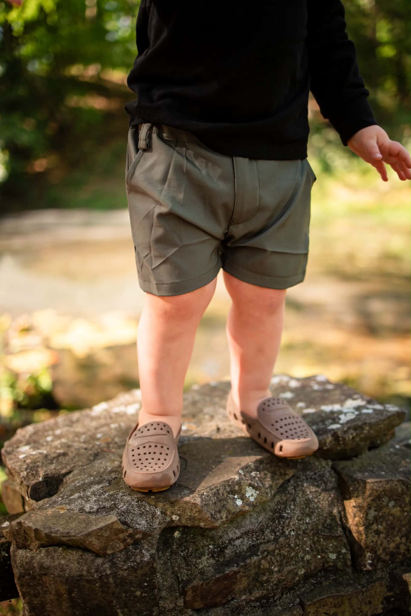 Dark Olive Performance Shorts