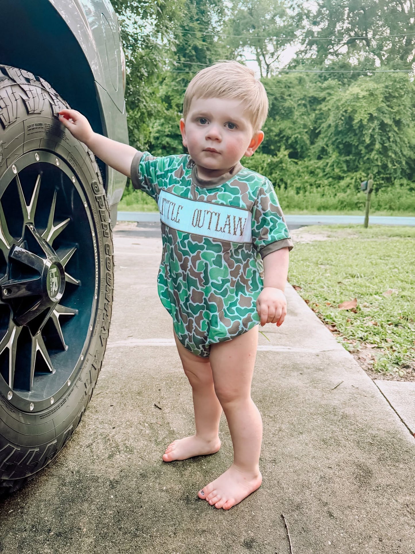 Little Outlaw Smock Bubble