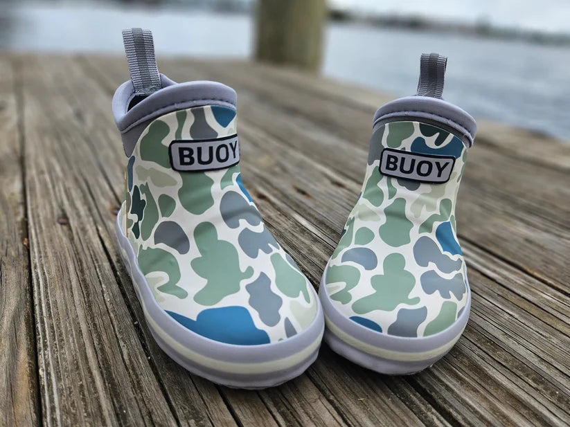 White Duck Camo Boots