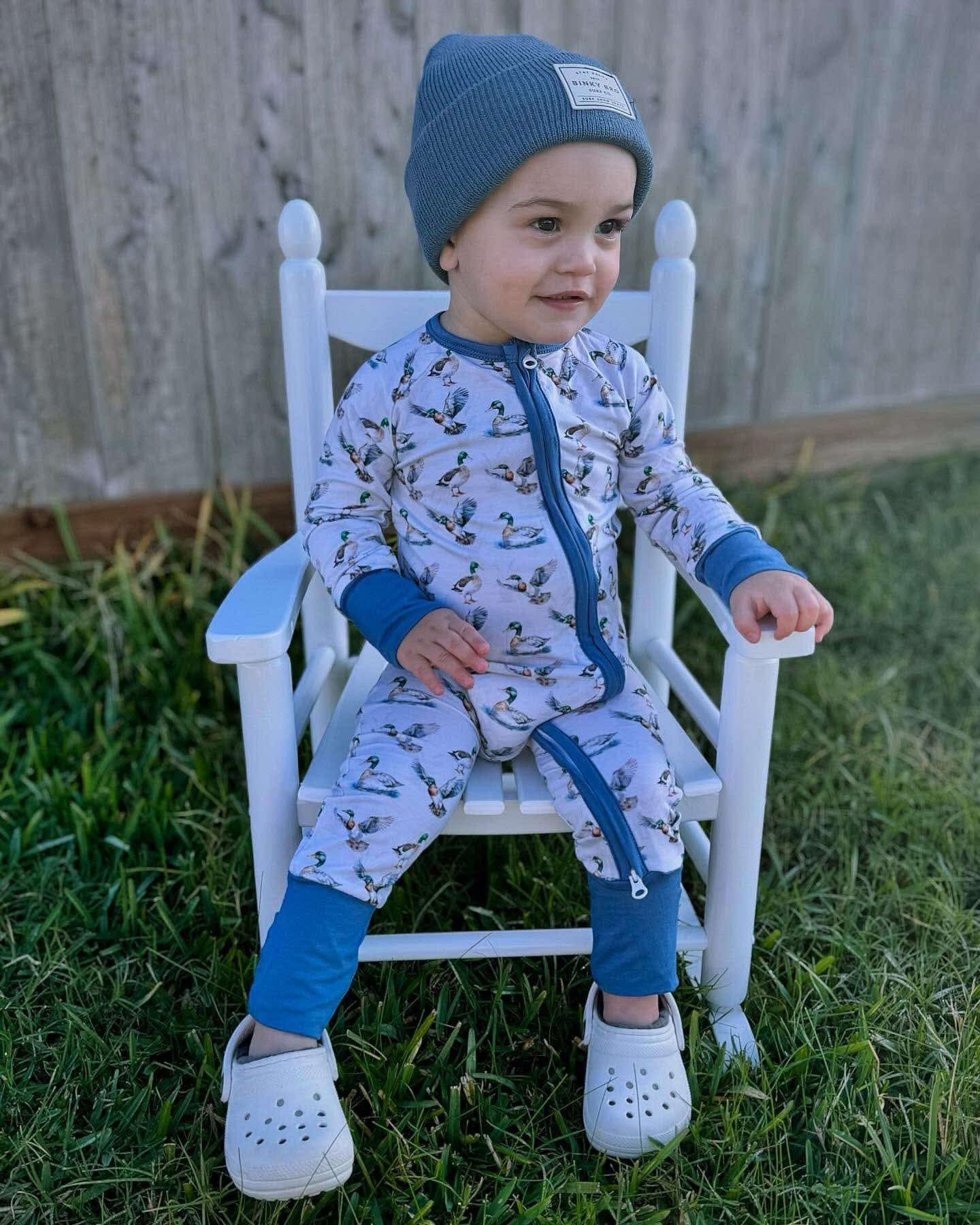 Jackson's Blue Mallard Bamboo Zippy