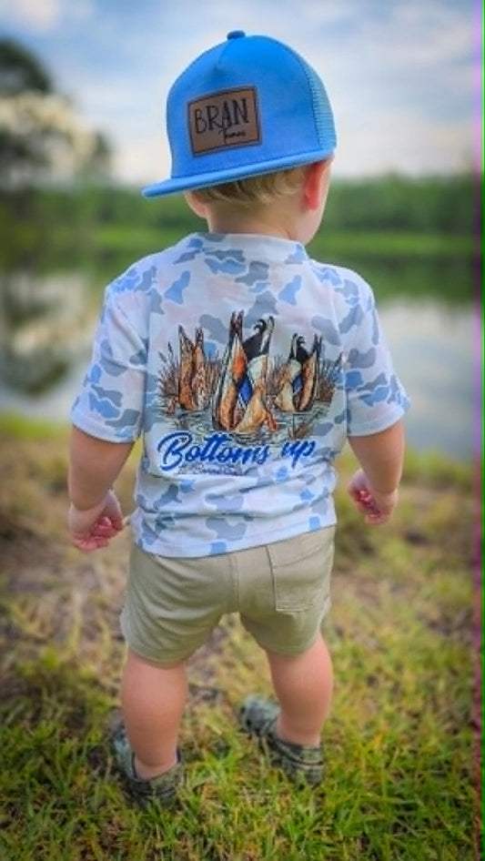 Bottoms Up Camo Tee
