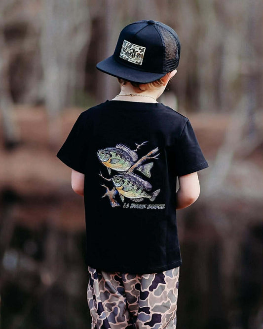Black Crappie Tee