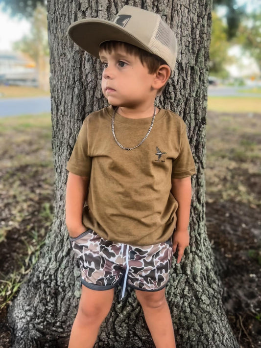 Green Camo Shorts