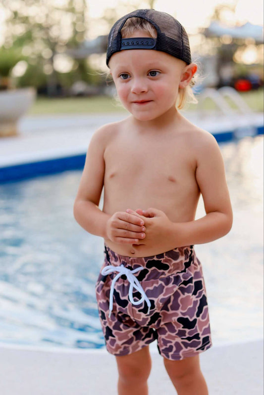 Coffee Camo Swim