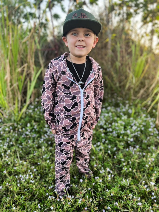 Coffee Windbreaker Set