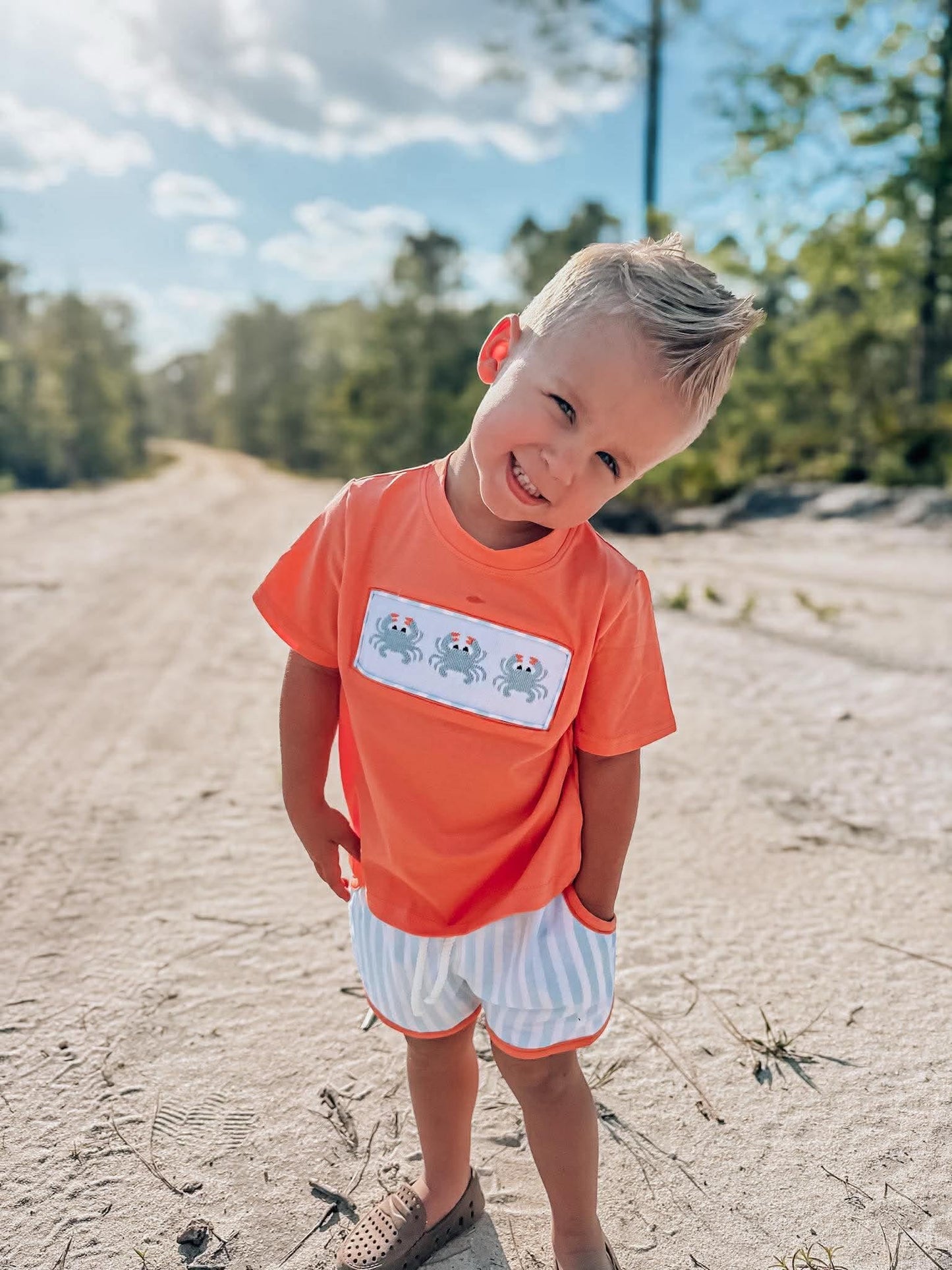 Smocked Crab SET