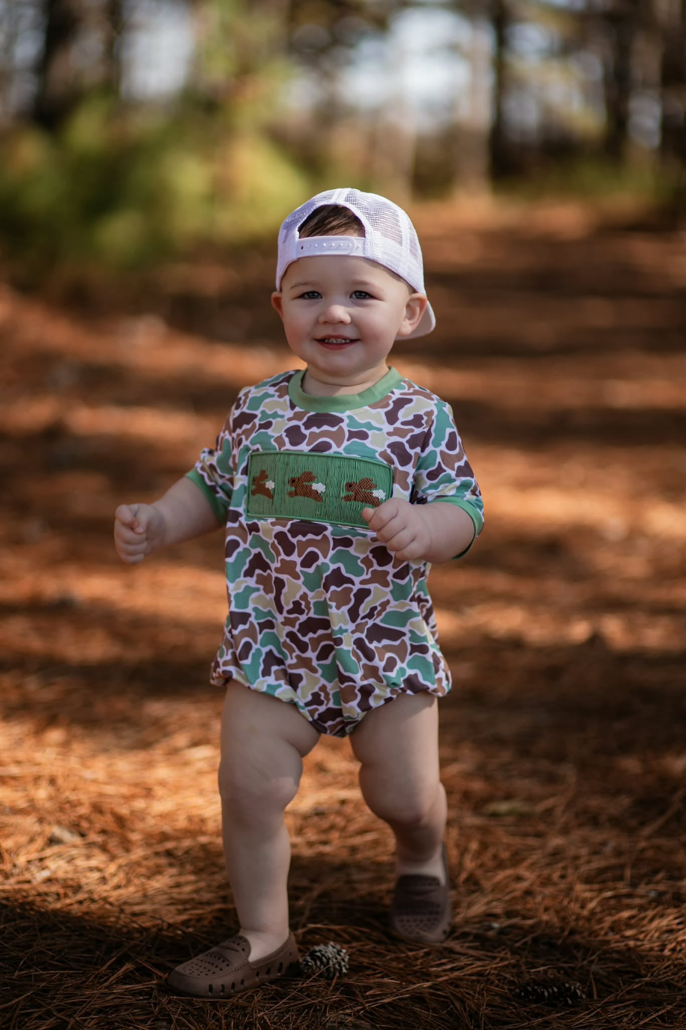 Smocked Easter Bunny Bubble