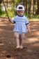 Navy Smocked Marlin Fish Bubble