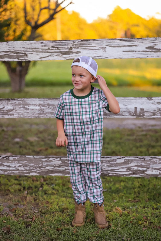 Winter Berry Plaid Cozy Wear