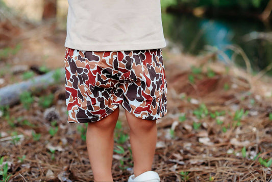 Retro Mocha Performance Shorts