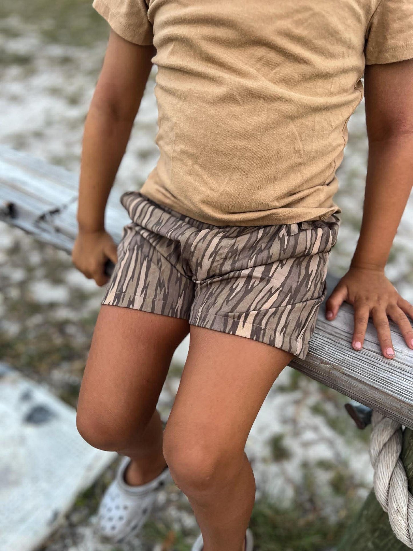 Muted Camo Performance Shorts