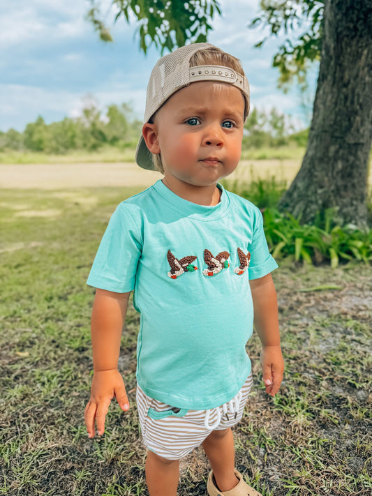 French Knot Mallard Stripe SET