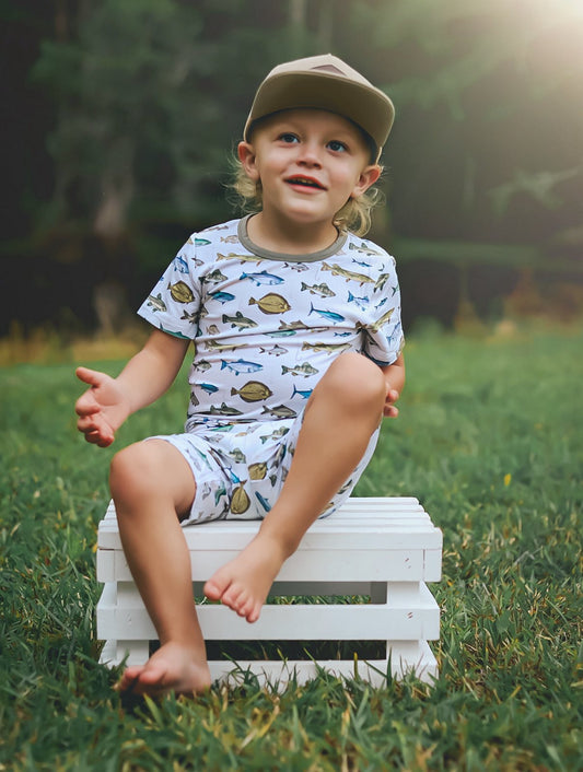 Ocean Fish Bamboo Set