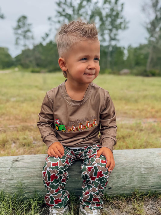 Santa's Tractor Set