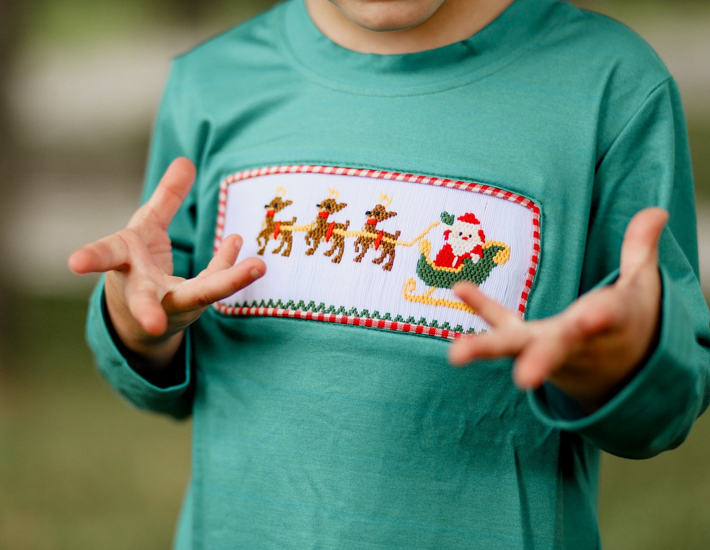 Christmas Smocked SET