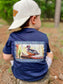 Navy Wildlife Duck Stamp Tee