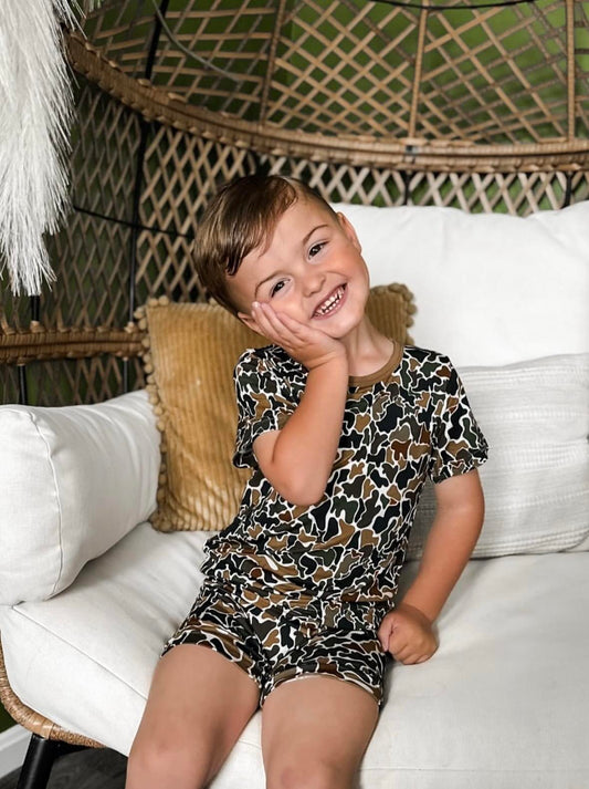 Dark Deer Camo Bamboo SET