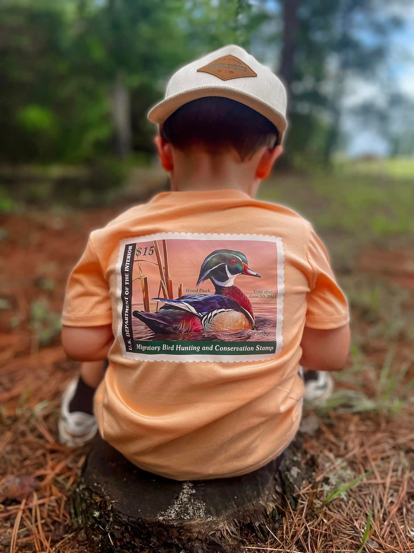 Apricot Duck Stamp Tee