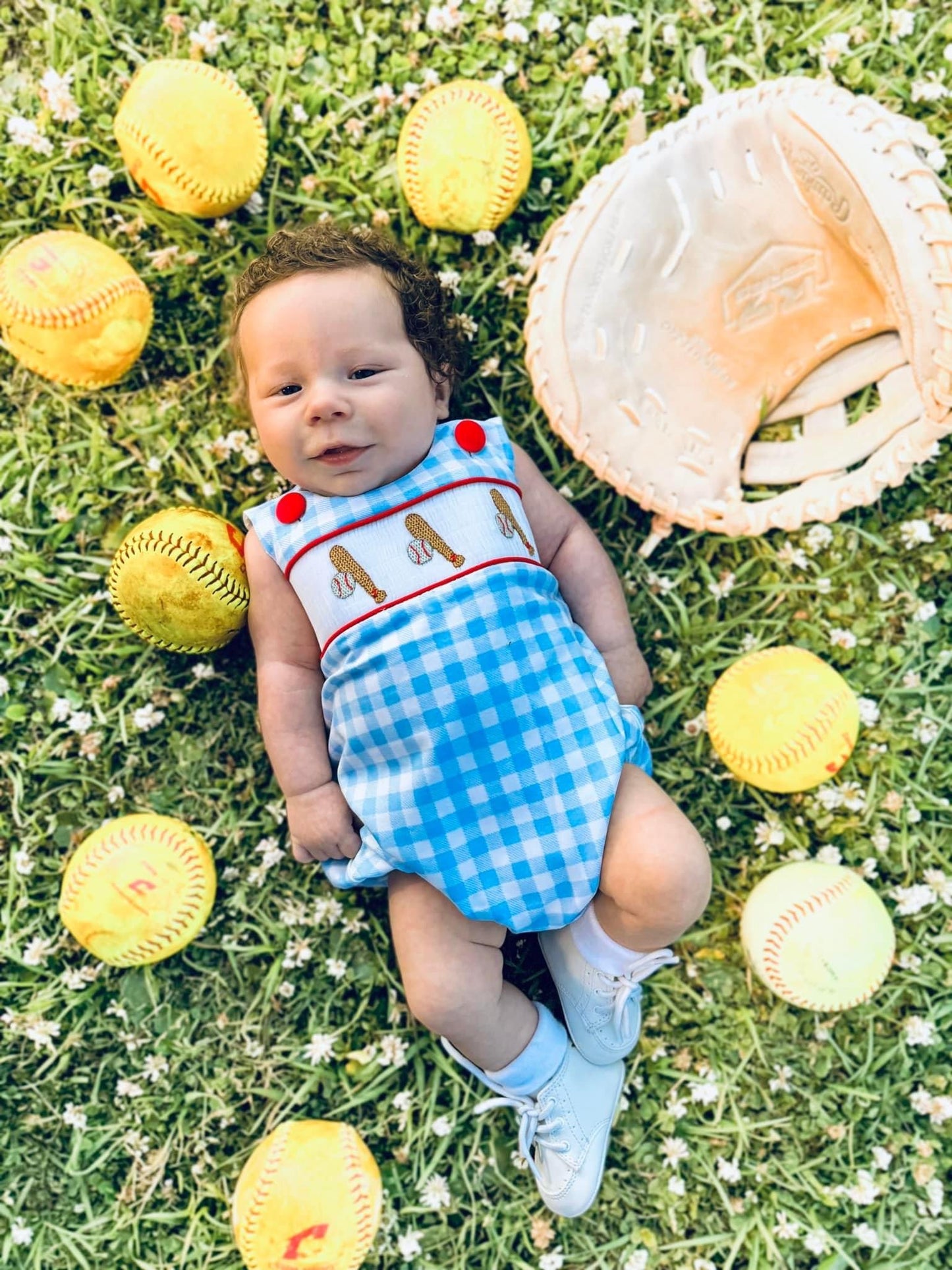 Smocked Baseball Bubble