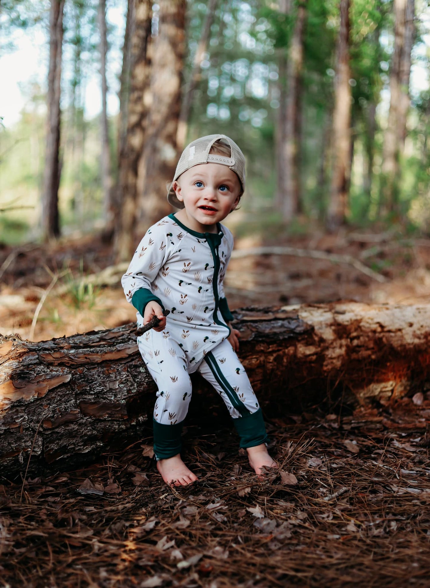 River's Mallard Bamboo Zippy Cozy Wear