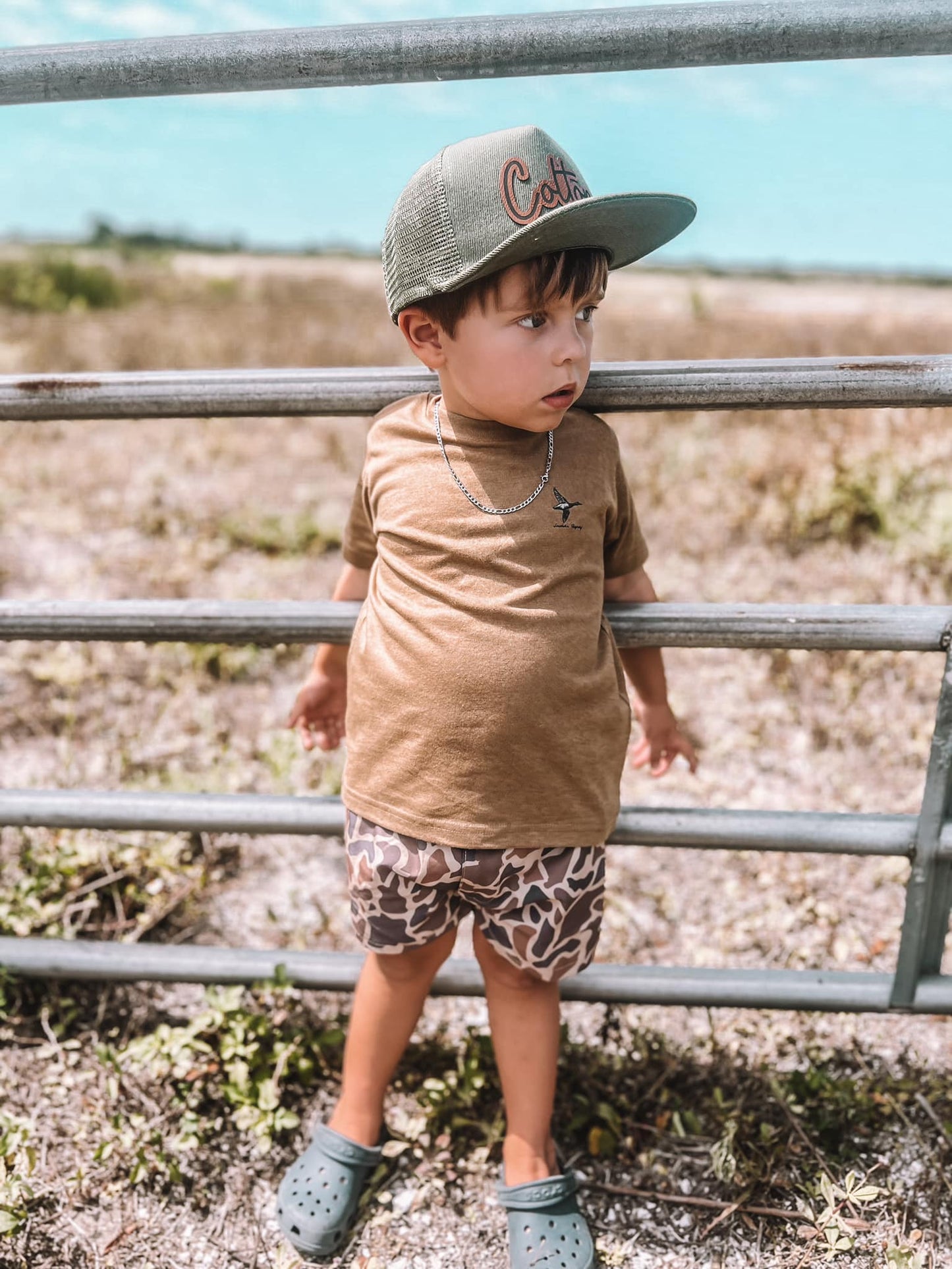 Brown Camo Shorts