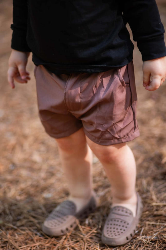Brown Performance Shorts