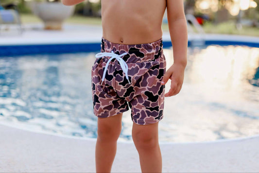Coffee Camo Swim