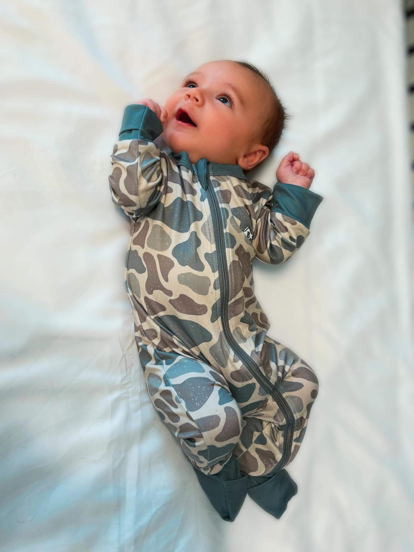 Baby Zip Up - Classic Deer Camo