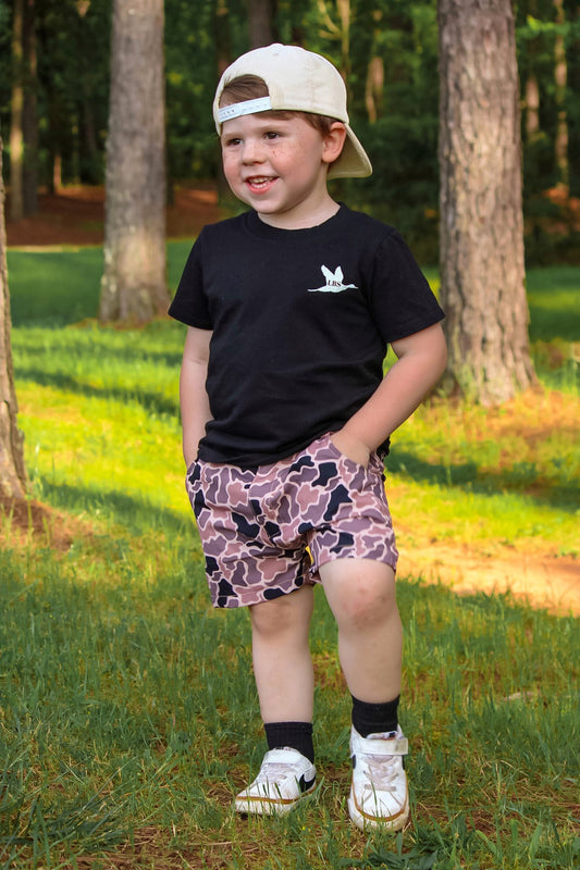 Coffee Camo Performance Shorts