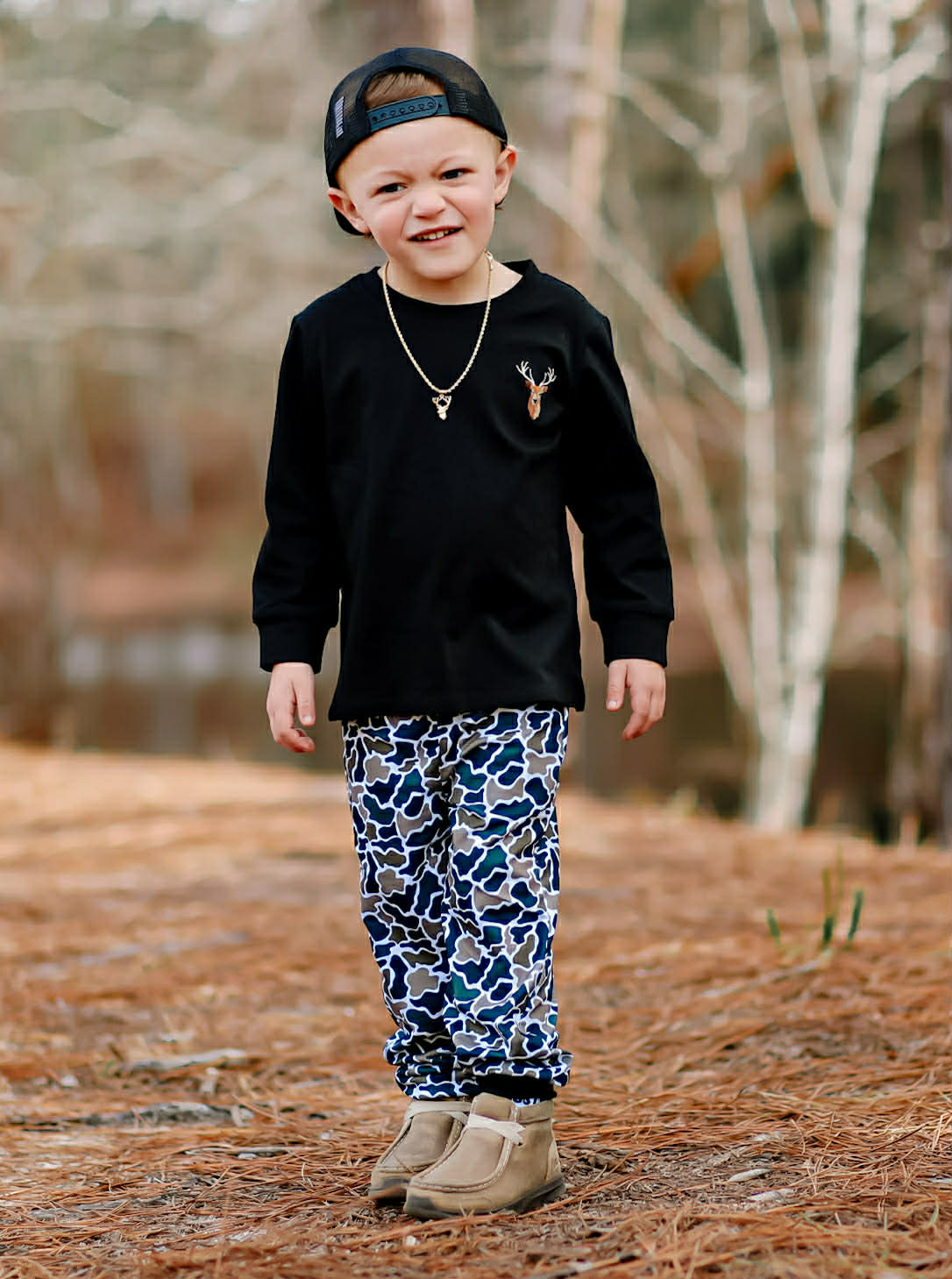 Deer Logo Jogger SET