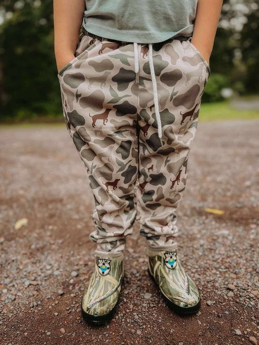 Jaxon's Dog Camo Joggers