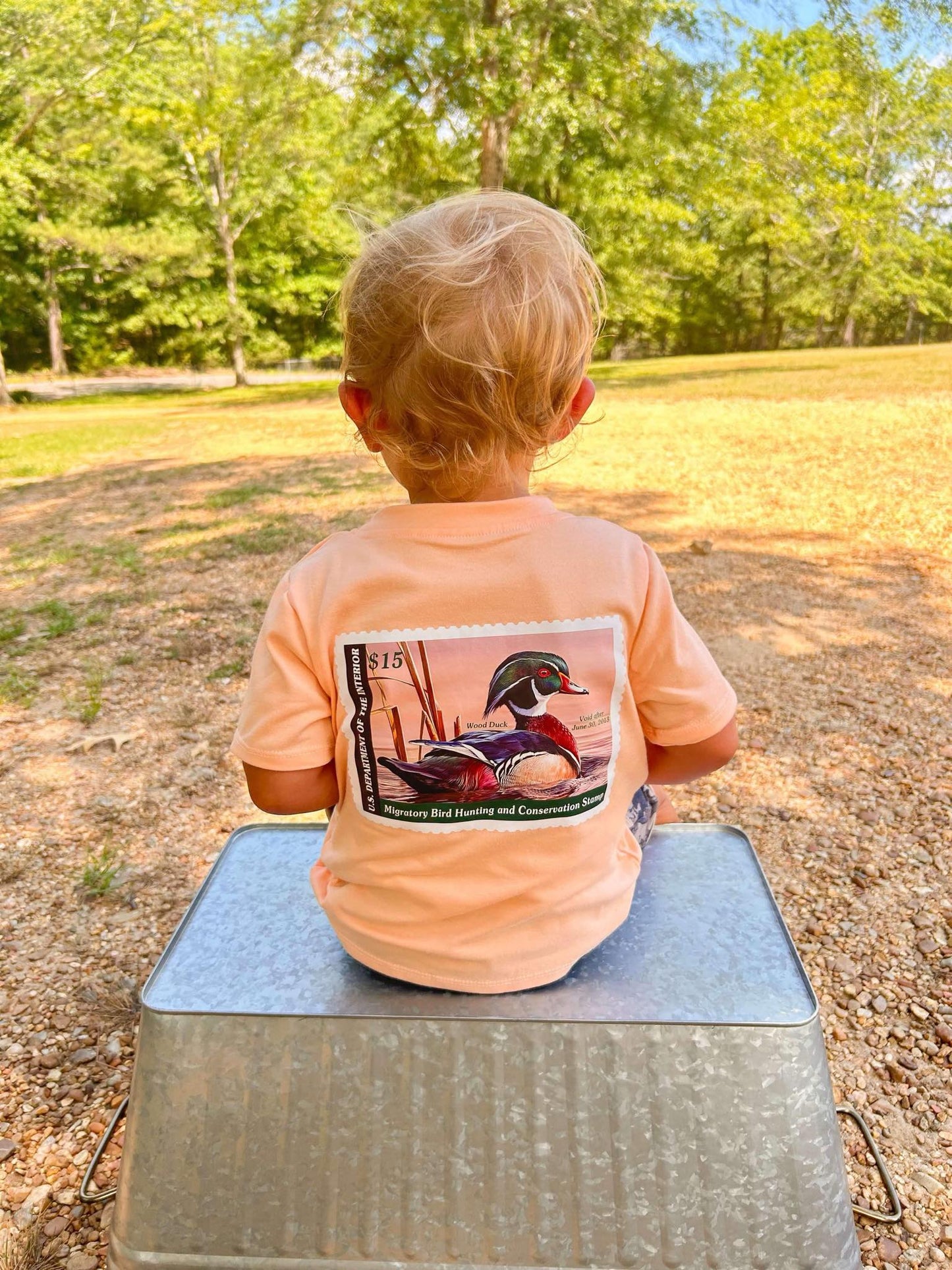 Apricot Duck Stamp Tee