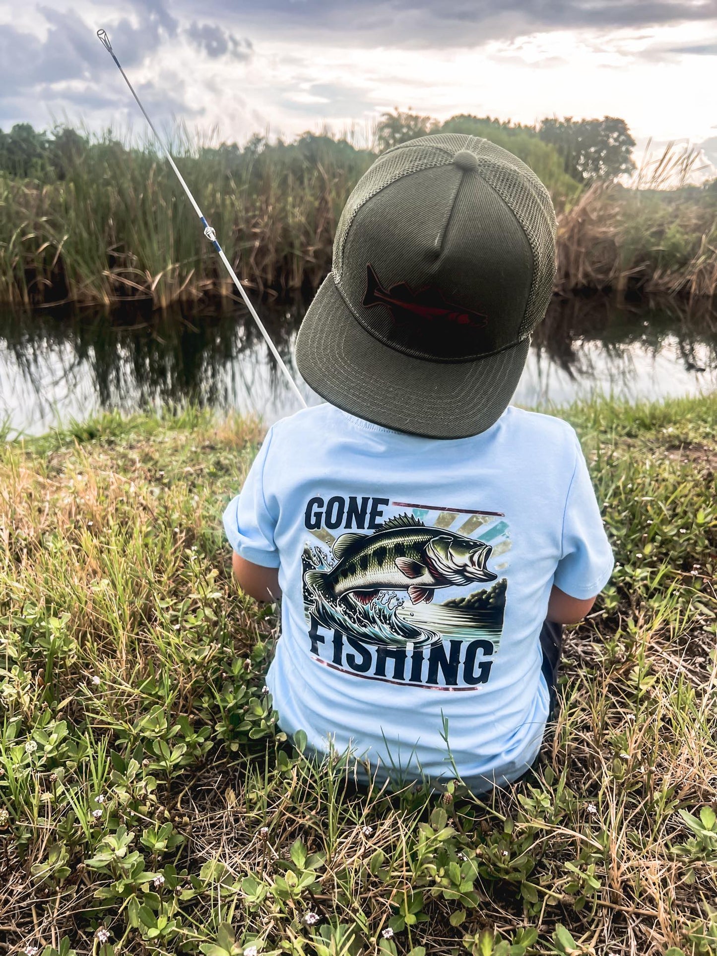 Gone Fishing Tee